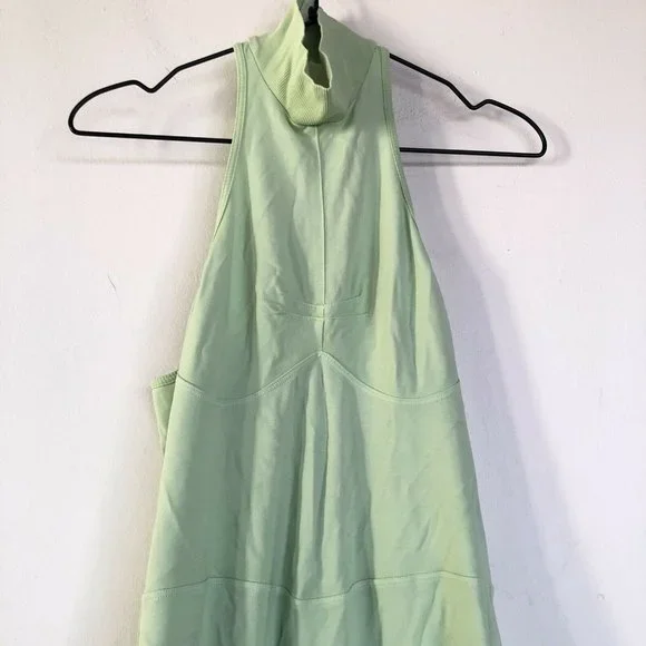 Noam Martinique Dress Lime Green Bodycon Zipper M NWT $260 - Picture 9 of 9